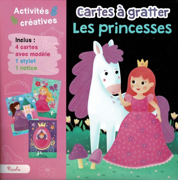 Cartes à gratter - Les Princesses